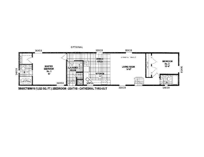 single wide mobile home floor plans 1 bedroom : Modern Modular Home