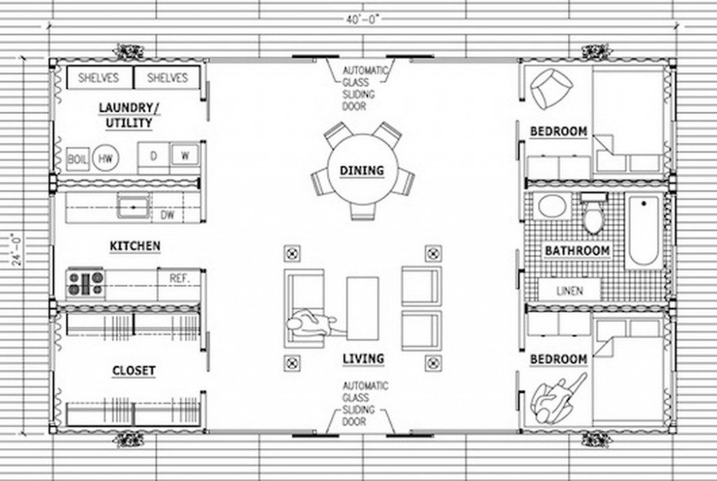 shipping container cabin floor plans Modern Modular Home