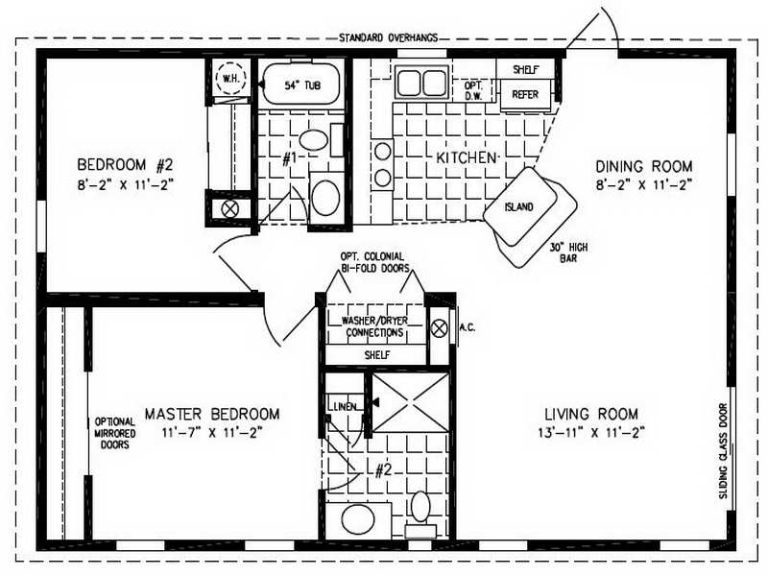 clayton double wide mobile homes floor plans Modern
