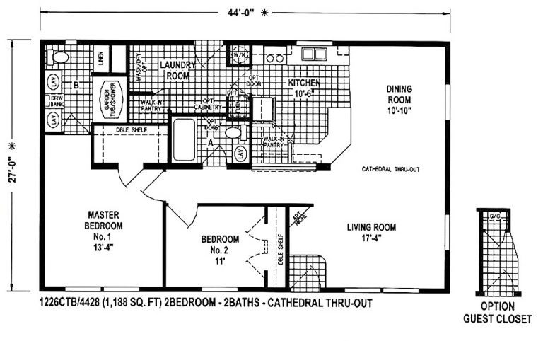 clayton double wide mobile homes floor plans Modern