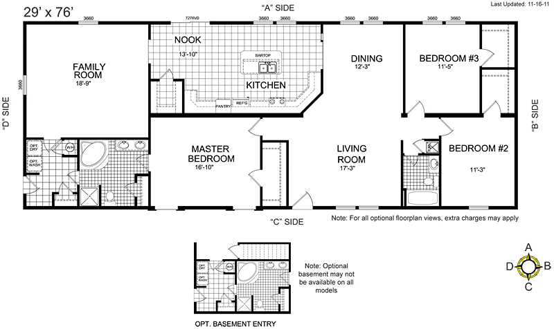buccaneer manufactured homes floor plans : Modern Modular Home